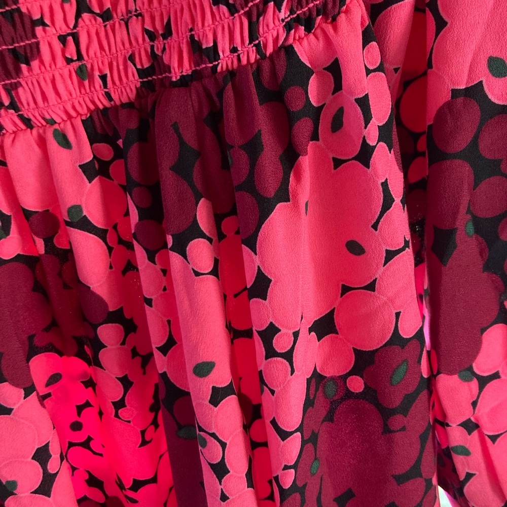 Kate Spade Bubble Dot Smocked Dress - Picture 9 of 9